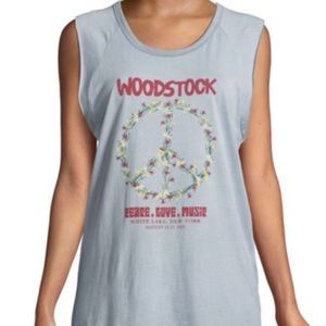 Neiman Marcus Knit Riot Woodstock Muscle Tee